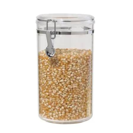 Oggi 72oz Clear Canister with Clamp Lid