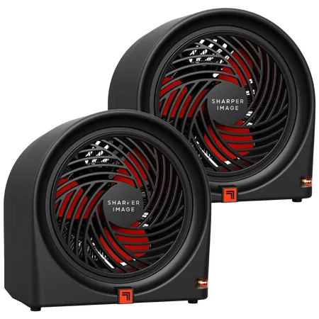 2-Pk Sharper Image by Vornado RADIUS 5H Personal Heater