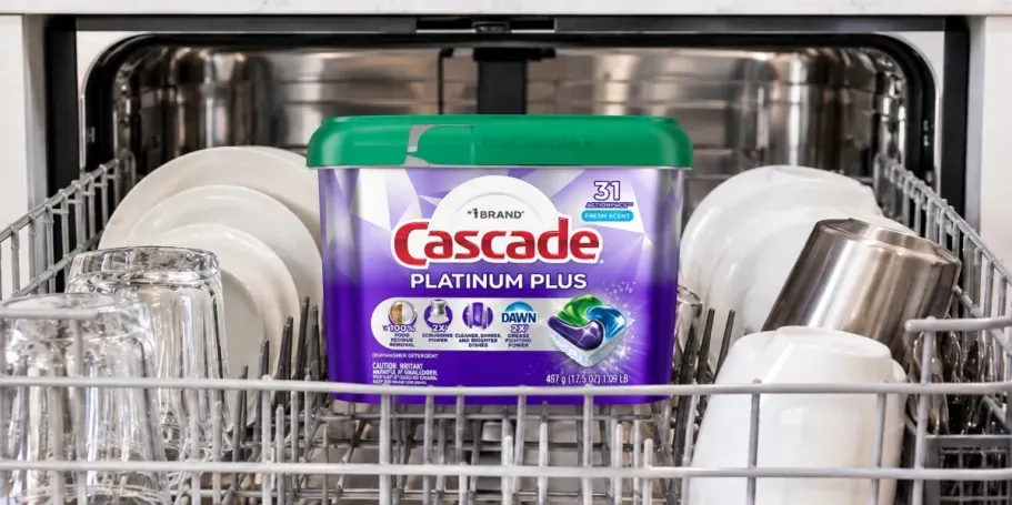 Cascade Dishwasher Pods 55-Count from $2.99 Shipped for Prime Members (Reg. $16)