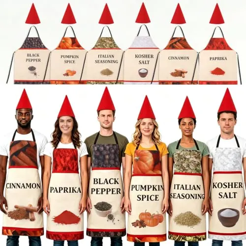 12 PCS Halloween Spice Condiments Costume