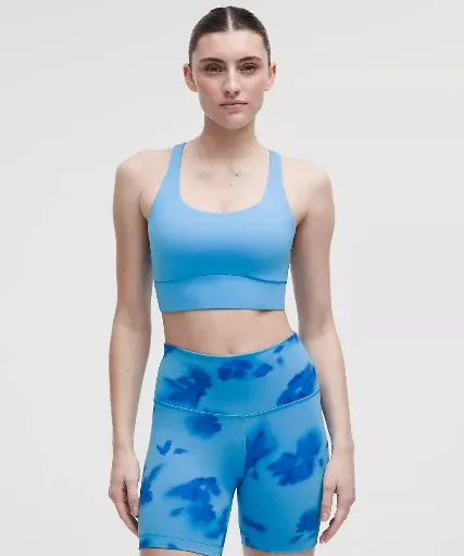 Lululemon Women's Energy Longline Bra Medium Support B-D Cup