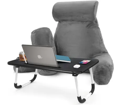 Nestl Reading Pillow w/ Portable Laptop Lap Desk