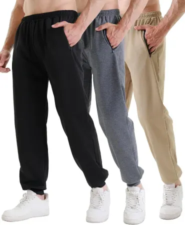 3-Pack Monster Guardians Men's Athletic Jogger Sweatpants