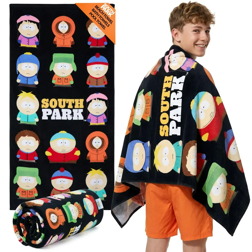 South Park 55" x 28" Beach Towel