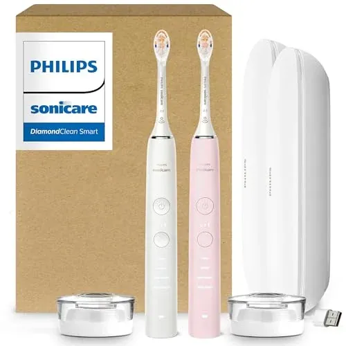 Philips Sonicare Diamond Clean 9000 Electric Toothbrush 2-Pack