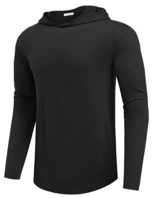 PINSPARK Men's Lightweight Pullover Hoodie