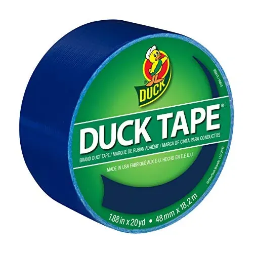 Duck Brand Color Duct Tape Single Roll Blue
