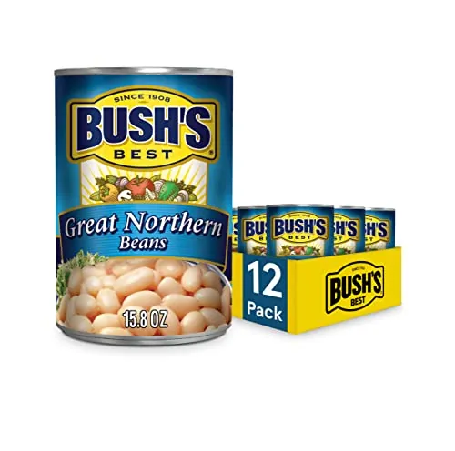 Bush's Best Canned Great Northern Beans 12-Pack