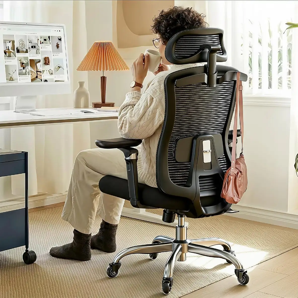 Huanuo Ergonomic Office Chair with 6D Armrests