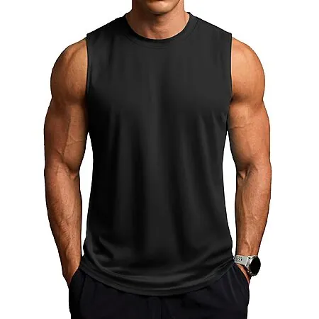 ZITY Men's Sleeveless Quick Dry UPF 50+ Workout Tank Top Shirts (Various)