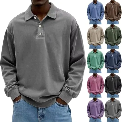 Distressed Polo Shirts for Men