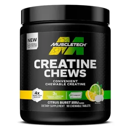 90-Count MuscleTech Creatine Chews (30 Servings)