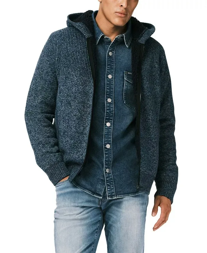 Buffalo David Bitton Men's Walmick Full-Zip Hooded Jacket