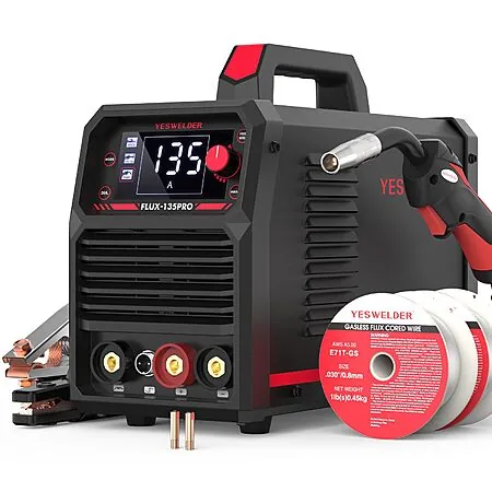 YESWELDER 135A 110V Flux Core Gasless MIG Welder