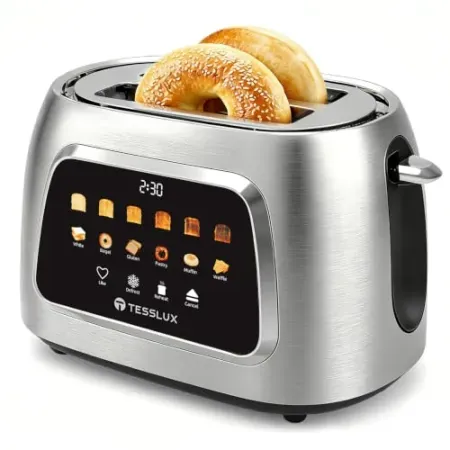 Tesslux 2-Slice Toaster with Touch Screen Control