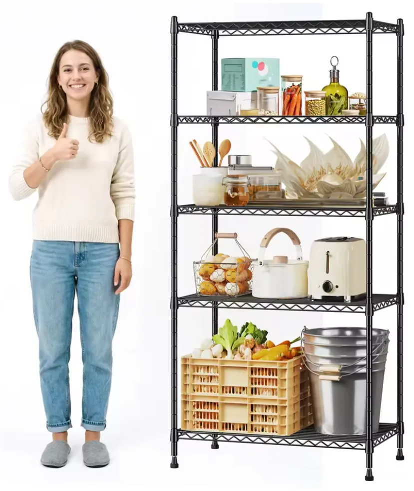 4-Tier Rolling Storage Unit