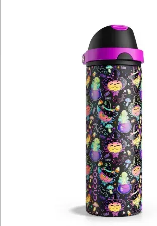24oz ENCOOL Insulated Water Bottle with Straw