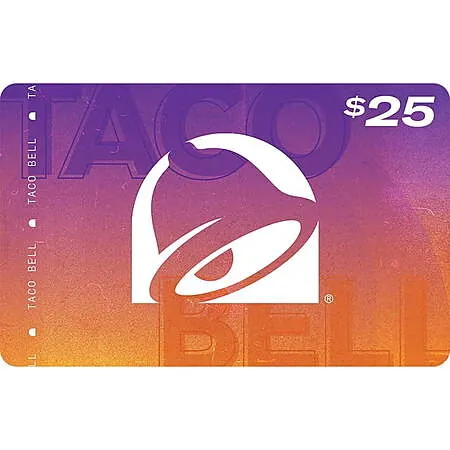 Sam's Club Members: $25 Taco Bell eGift Card (Email Delivery)