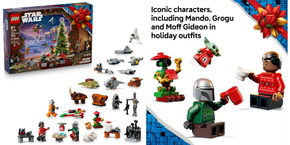 newly released 2026 LEGO Star Wars Advent Calendar