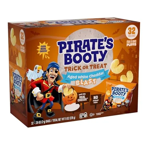 Pirate’s Booty Aged White Cheddar Cheese Puffs 8 oz