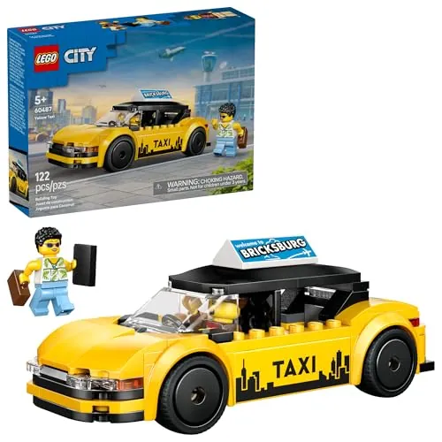 LEGO City: Traffic - Yellow Taxi (60487, 122-Piece)