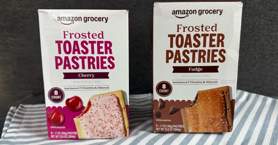 Amazon Grocery Frosted Toaster Pastries 8-Count – Cherry