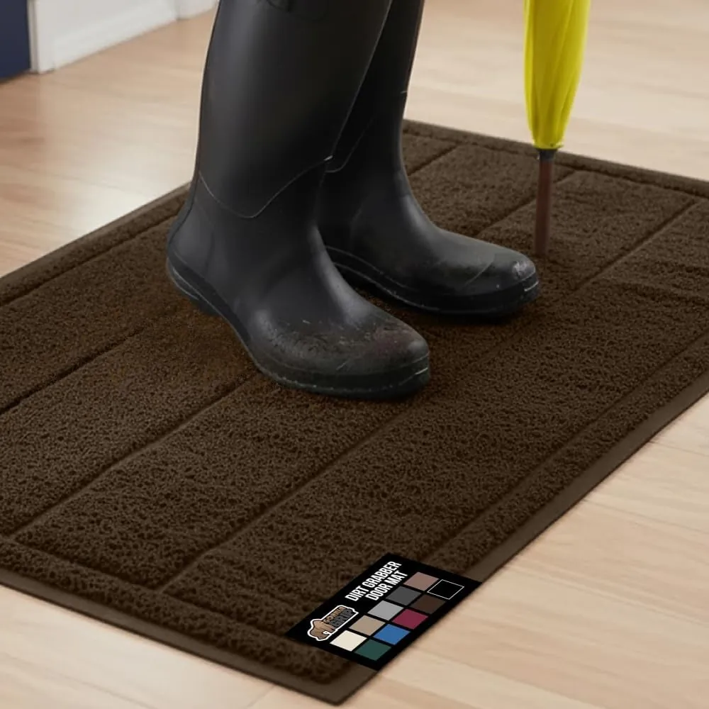 Gorilla Grip Dirt Grabber Door Mat Durable Mesh
