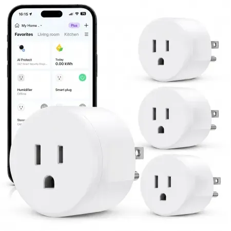 4-Pack EIGHTREE 15A Smart Plugs