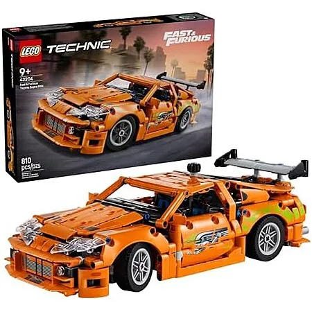 810-Pc LEGO Technic Fast & Furious Toyota Supra MK4 Building Kit