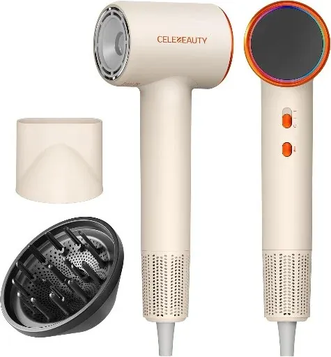 CELEBEAUTY 110K RPM Ionic Hair Dryer with Diffuser