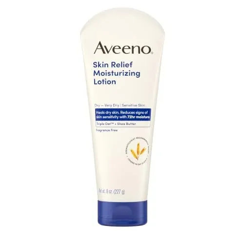 Aveeno Skin Relief Fragrance-Free Moisturizing Lotion 8-Oz