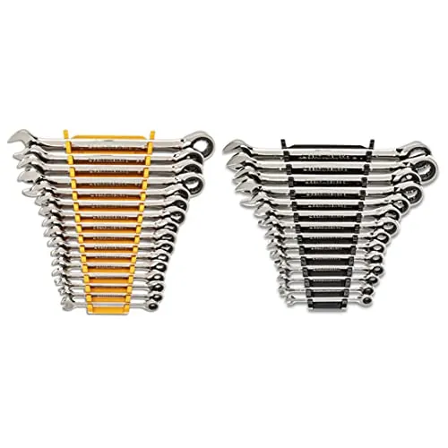 GEARWRENCH 30-Piece 12 Point Ratcheting Combination SAE/Metric Wrench Set