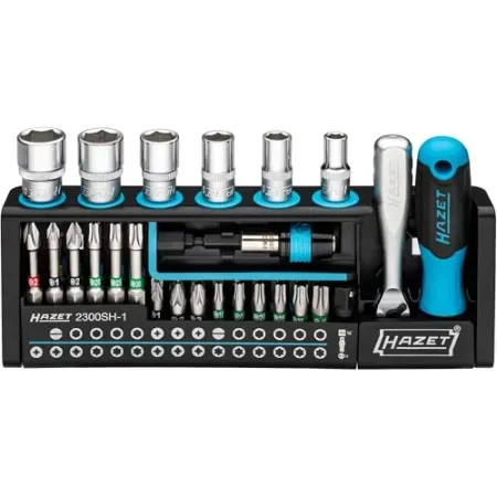 HAZET Smartholder Tool Holder w/ 39-Piece Tool Bit Set