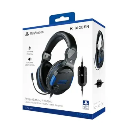 Nacon BigBen V3 Wired Gaming Headset Licensed for PlayStation