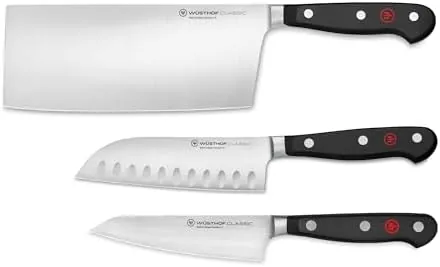 Prime Members: 3-pc WÜSTHOF Classic Asian Knife Set