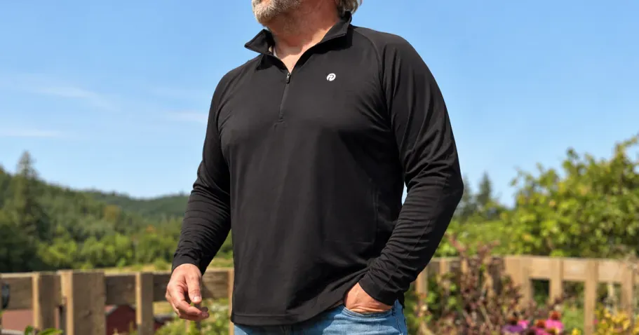 Men’s Quarter Zip Shirt