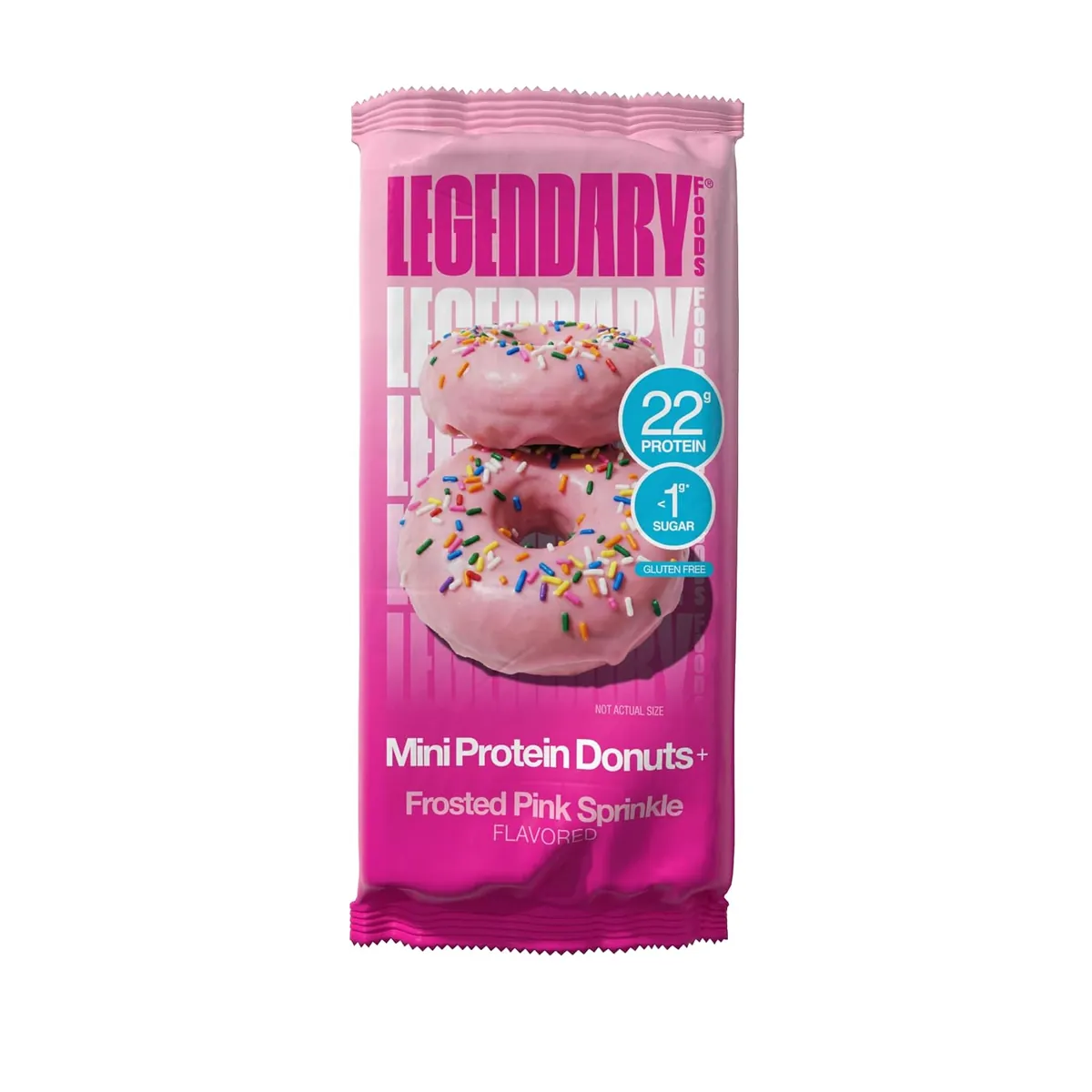 Legendary Foods High Protein Donuts 2-Count 8-Pack