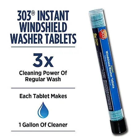 25-Ct 303 Products Instant Windshield Washer Tablets