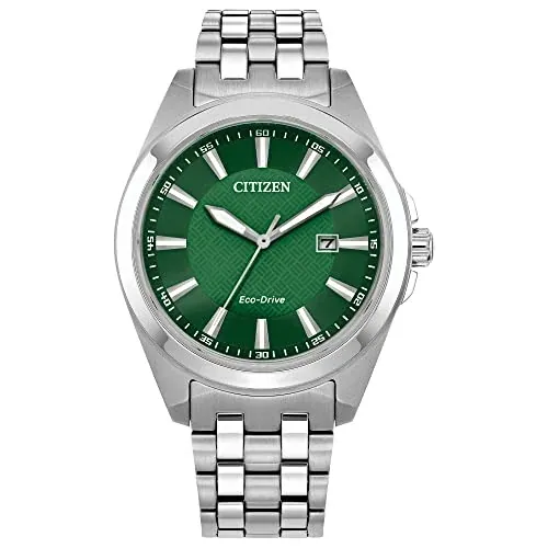 Citizen Men's Eco-Drive Classic Peyton Watch 3-Hand Date Sapphire Crystal