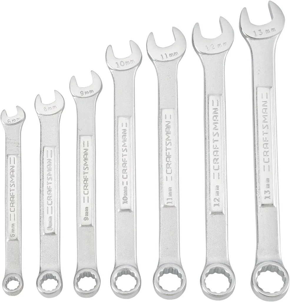 Craftsman 7-Piece Metric Wrench Set w/ Pouch