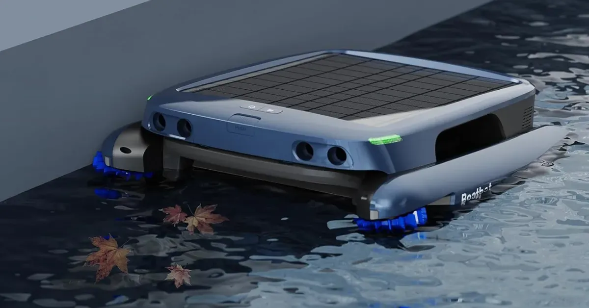 iSkim Ultra Solar-Powered Auto Pool Skimmer