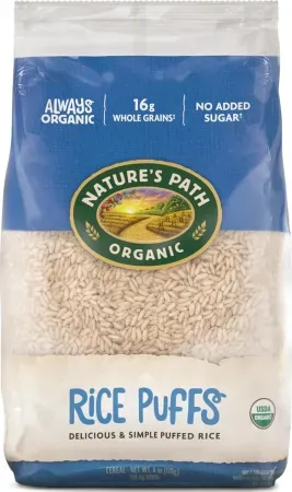 6oz Nature's Path Organic Rice Puffs Cereal