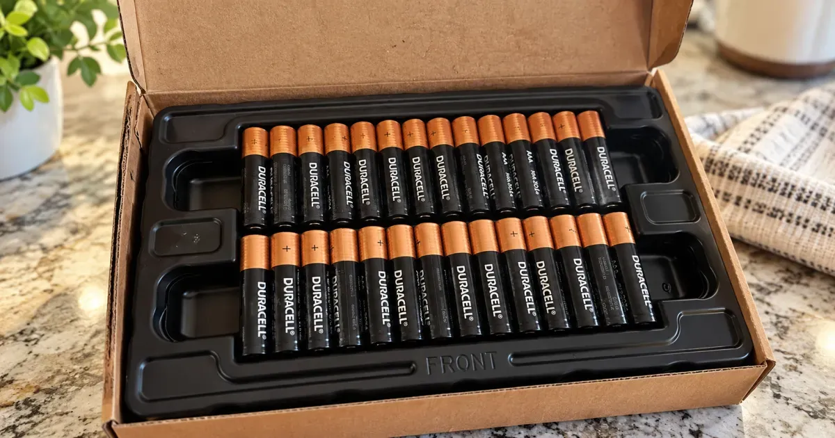 DURACELL AAA Alkaline Batteries 28-Count 2-Pack