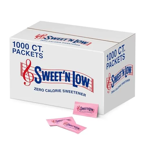 Sweet'N Low, Zero Calorie Sweetener Packets, 1000 Ct