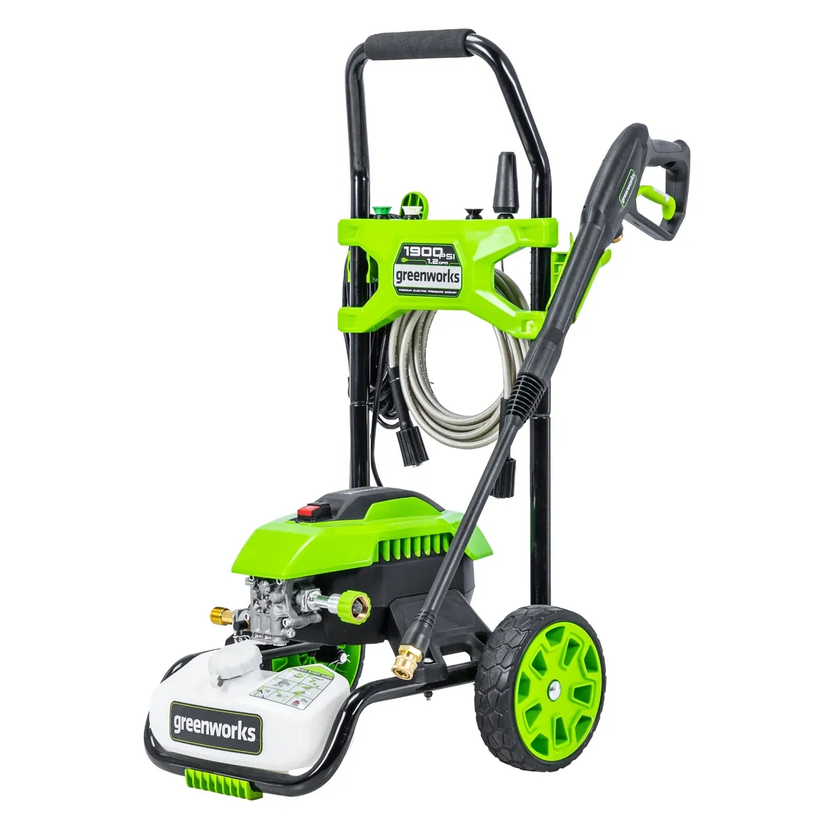 Greenworks 1900 PSI 1.2 GPM Cold Water Electric Pressure Washer