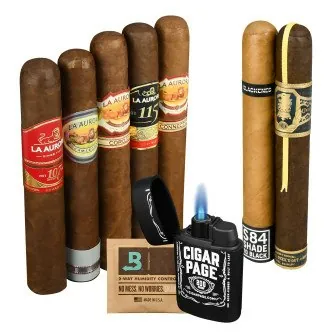 Boutique Seekers 7-Cigar Sampler w/ Lighter