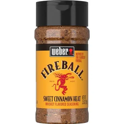 3.5-Oz Weber Whiskey Flavored BBQ Seasoning (Fireball)