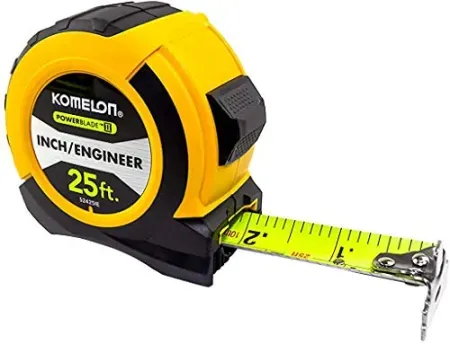 Komelon 25' x 1.06" Powerblade II Engineer Tape Measure