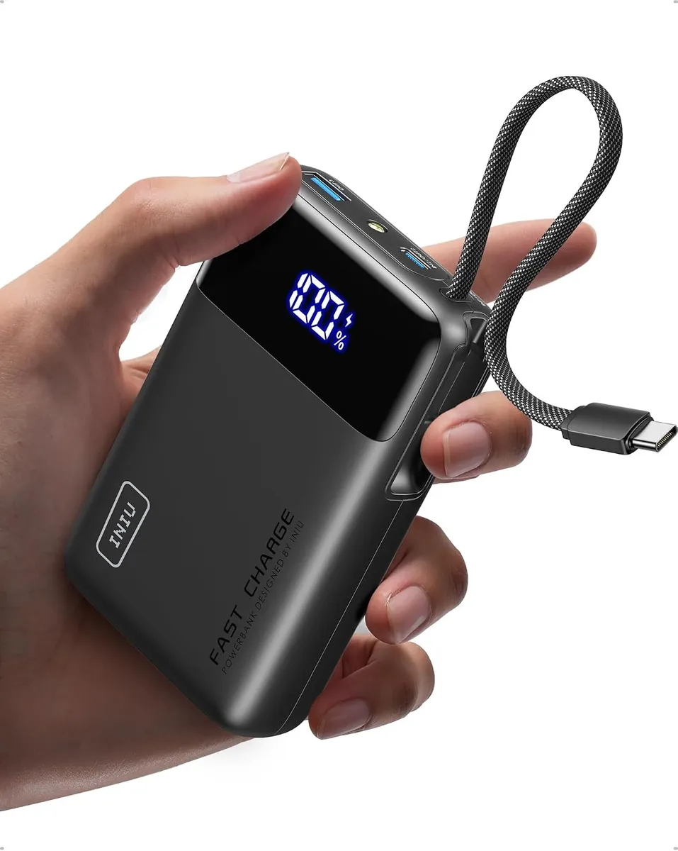 INIU 20000mAh Portable Charger, Smaller 45W Fast Charging Travel Power Bank