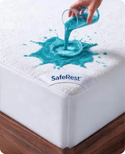 SafeRest Waterproof Queen Mattress Protector